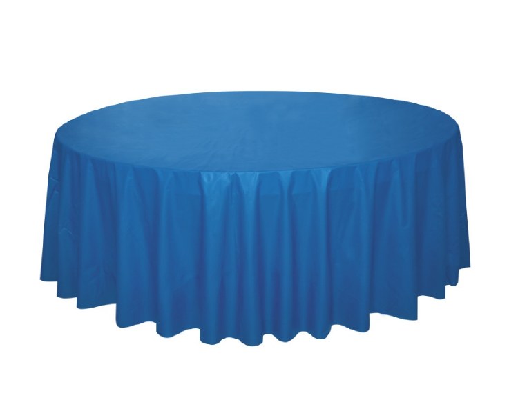 Royal Blue Pl Round Tablecover