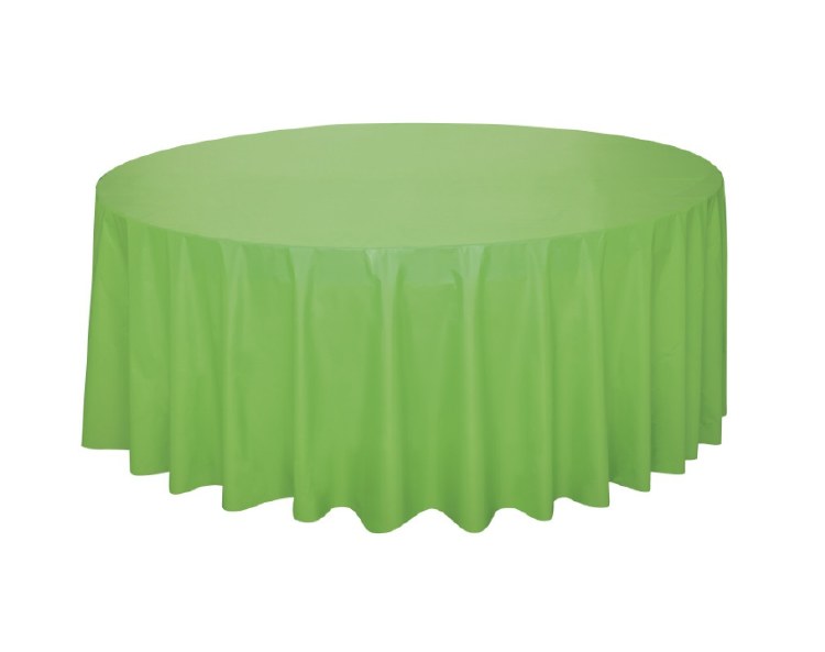 Lime Green Round Tablecover