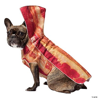 Bacon Dog Costume Med