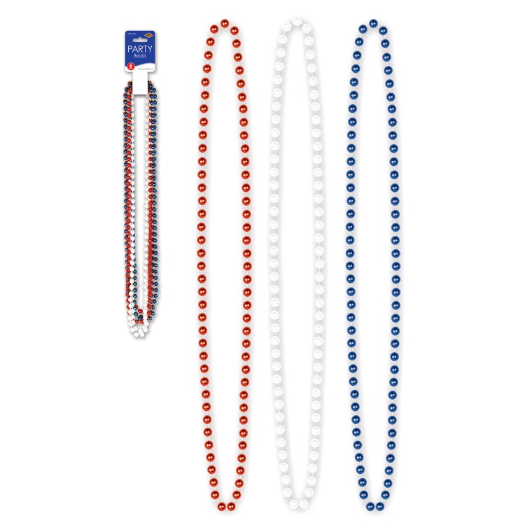 Beads Red/White/Blue