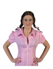 Shirt Checkered Pnk/Wht L