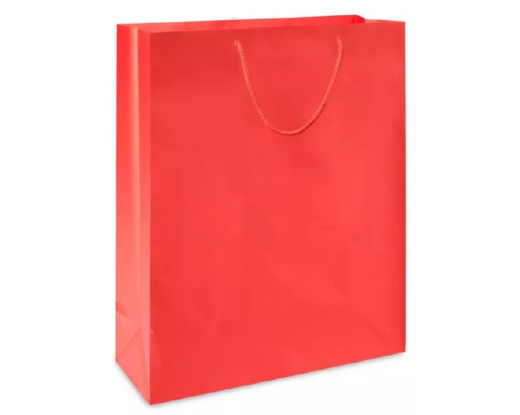 Gift Bag Lrg Red