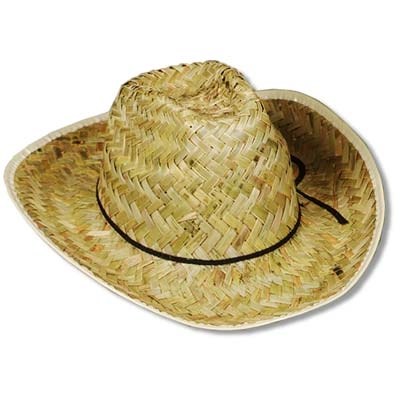 Hat Cowboy Hi Crown Blk Band