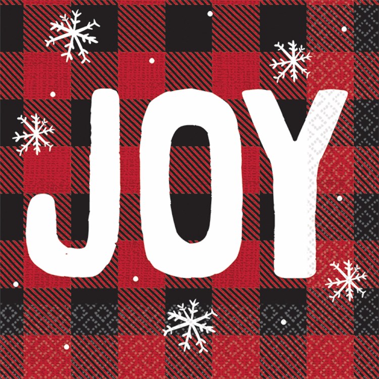 Cozy Holiday Beverage Napkins ~ 16 Pack