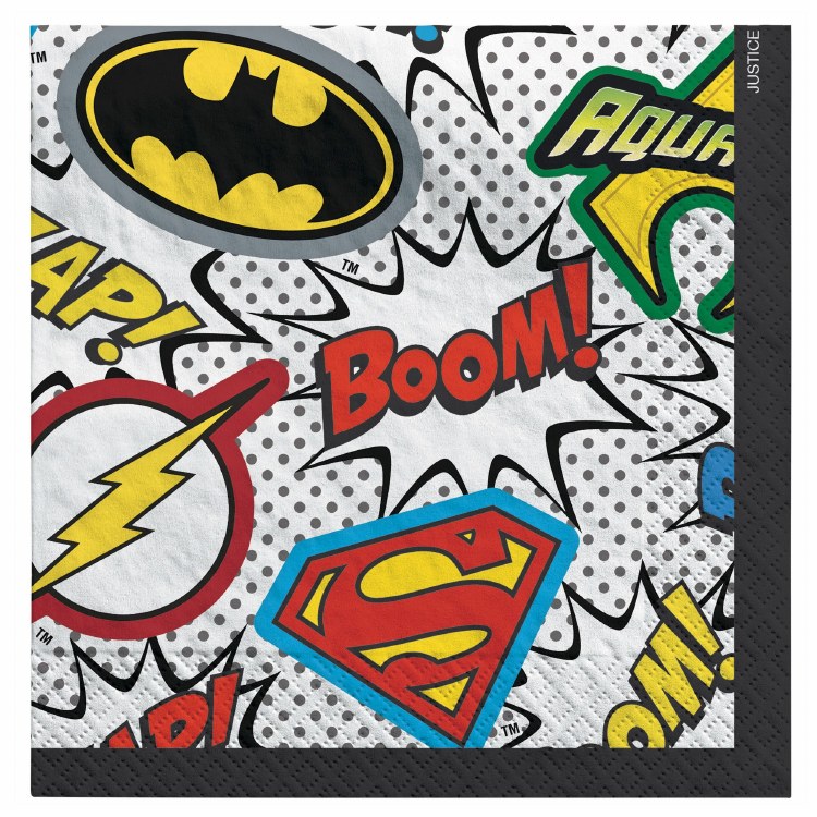 Justice League Beverage Napkins