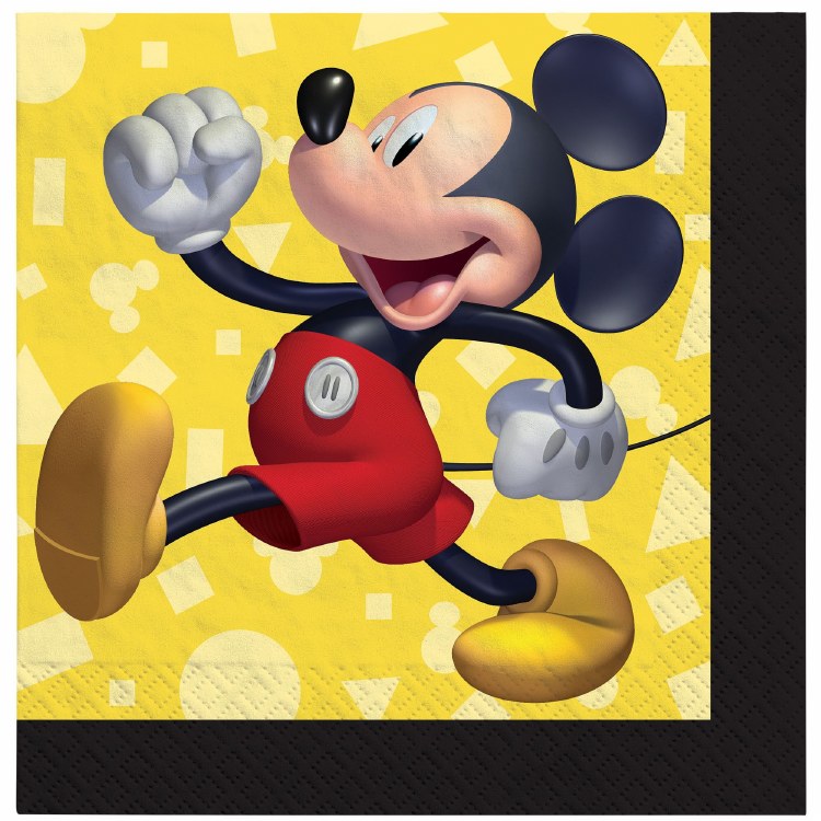 Mickey Mouse Forever Beverage Napkins • 16 Count