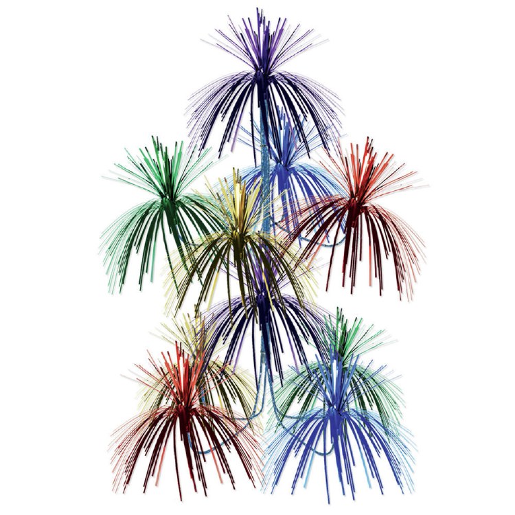 Firework Chandelier MultiColor
