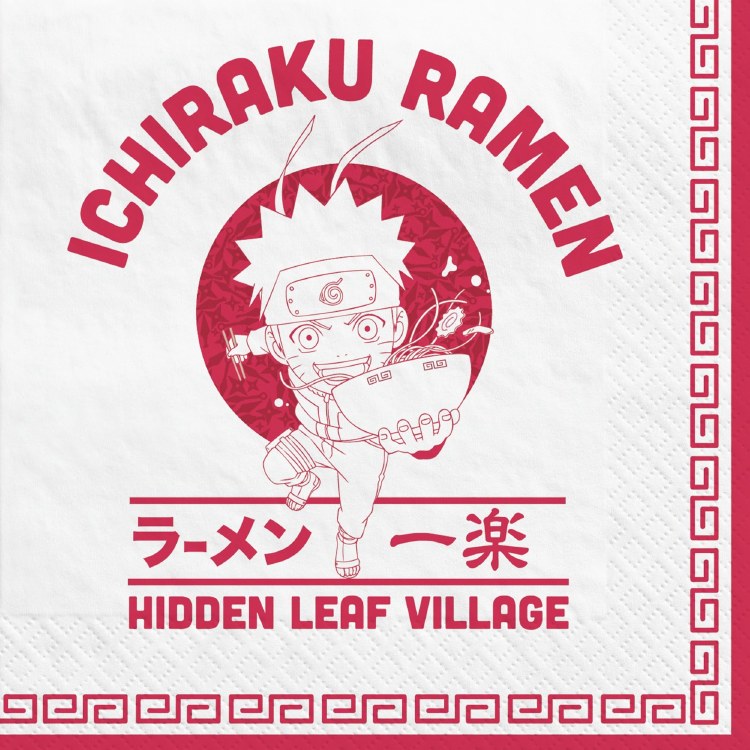 Beverage Napkins Naruto