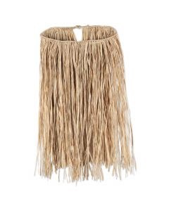 Adult Hula Skirt Natural