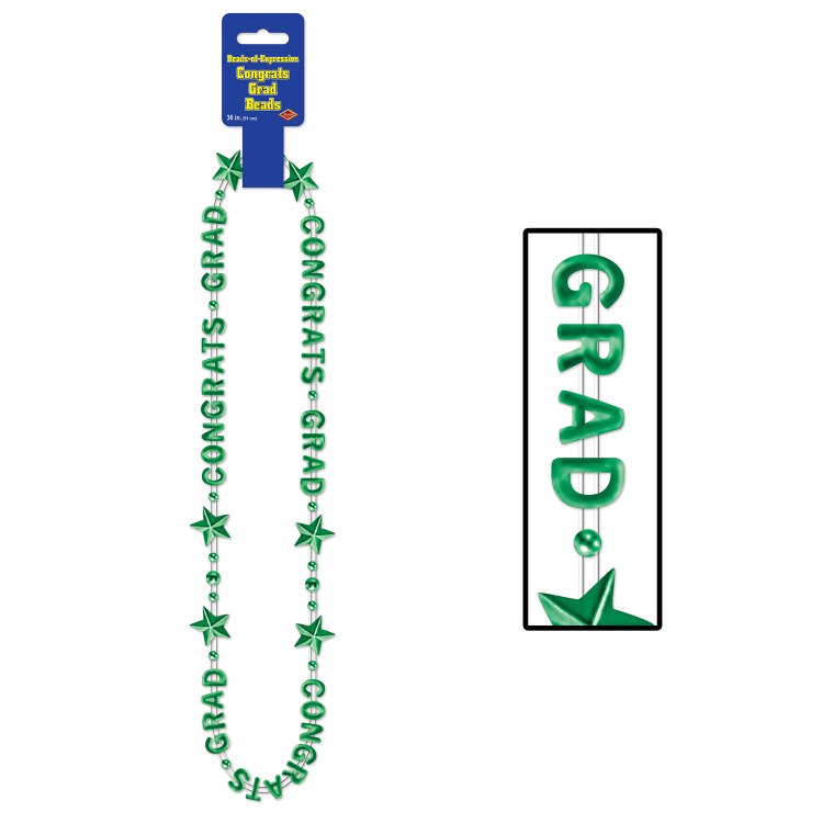Beads Grad Green