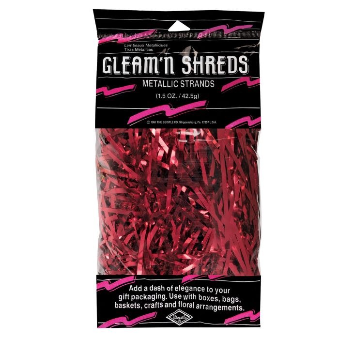 Gleam 'N Shreds Red