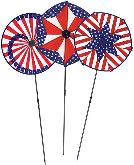Patriotic Wind Wheels