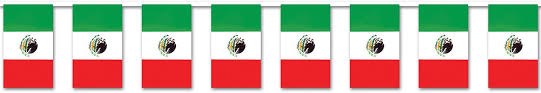 Mexican Flag Banner 60ft