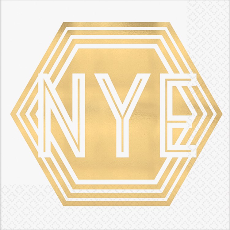 NYE Beverage Napkins