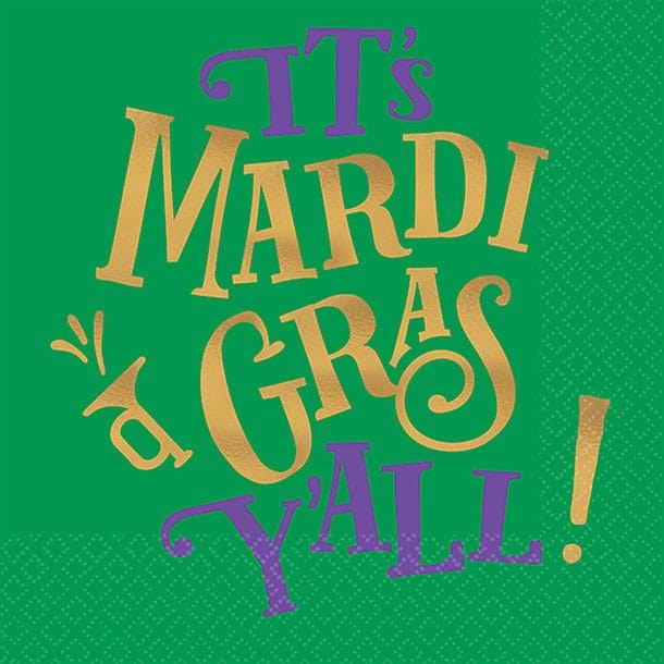 Mardi Gras Y'all Bev Nap