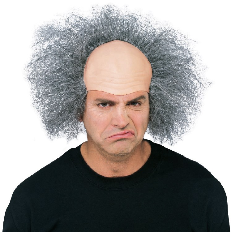 Bald Old Man Wig
