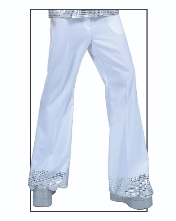 Disco Pants Women White S