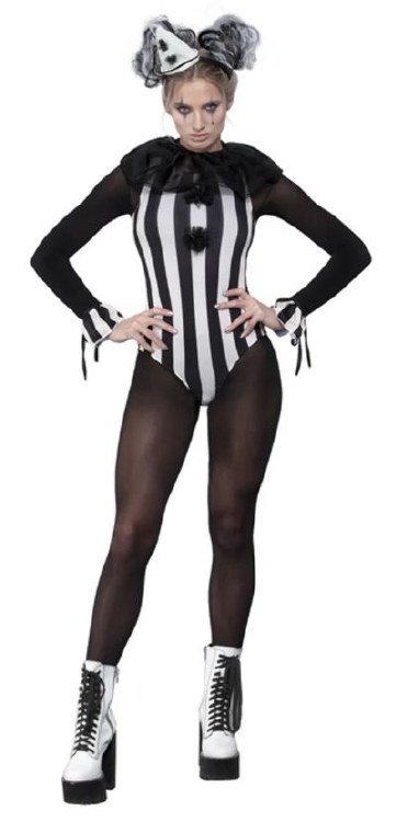 Vintage Pierrot Clown XS