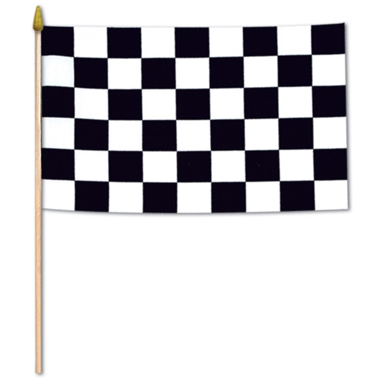 Checkered Flag 11" x 18"