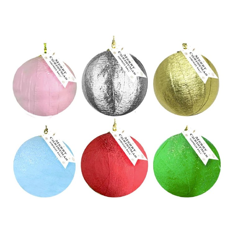 Surprize Ball Ornaments