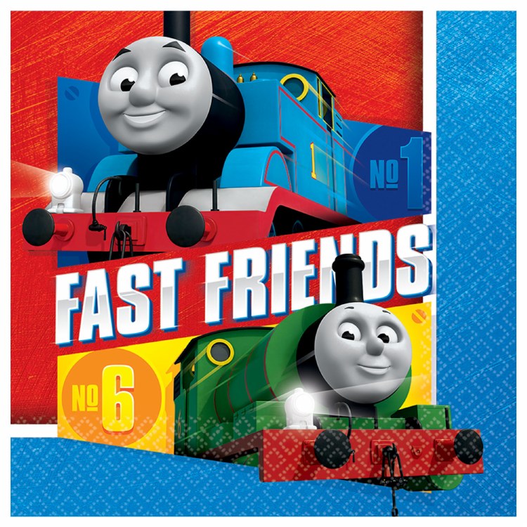 Thomas All Aboard Lunch Napkins 16ct