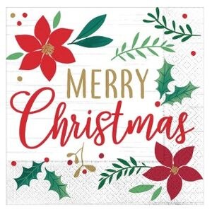 Christmas Wishes Lunch Napkins