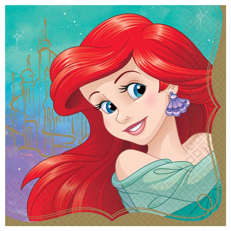 Disney Ariel Lunch Napkins