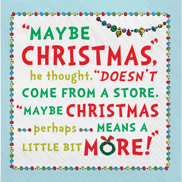 Lunch Napkins Grinchmas