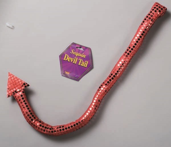 Tail Devil Sequin Red