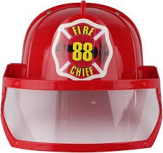 Fireman Helmet Red Child