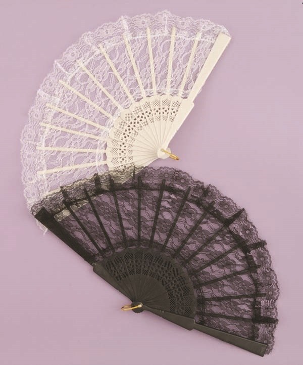 Fan Lace White