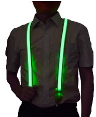 Suspenders LED Green