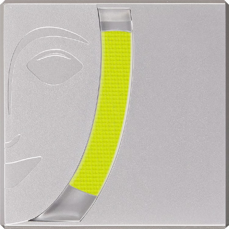 Kryolan Powder Pressed Dayglow Yellow UV