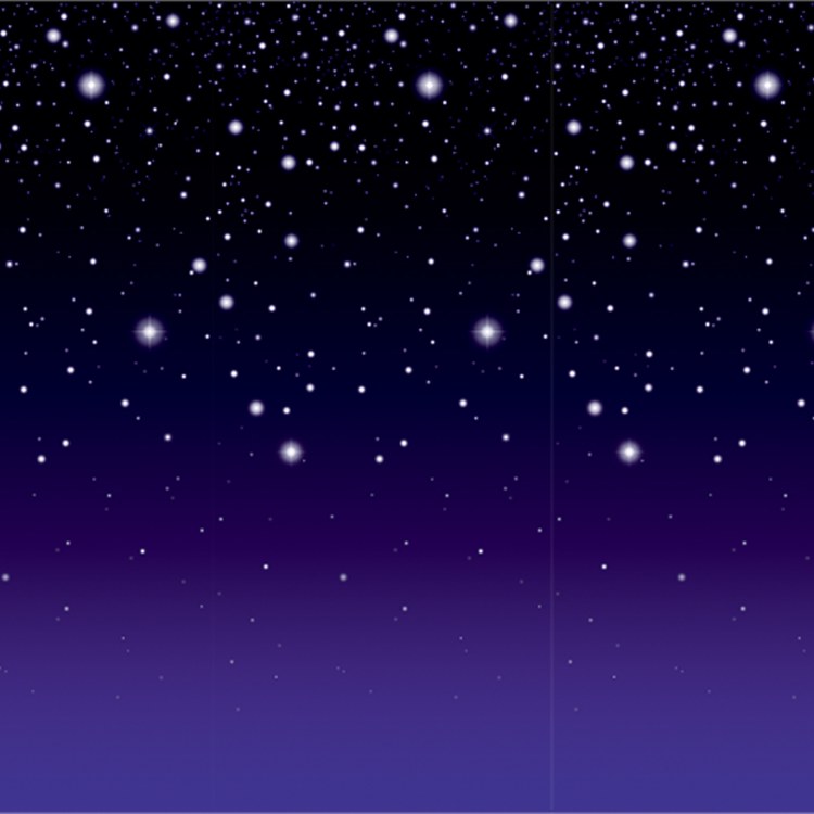 Backdrop Stary Night