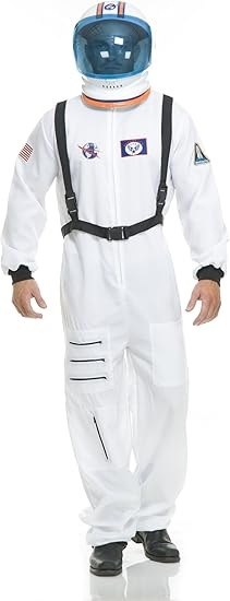 Astronaut Adult Suit White 1X
