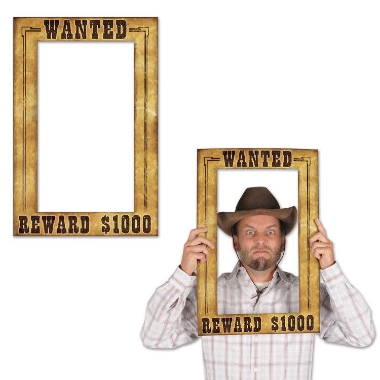 Western Photo Fun Frame