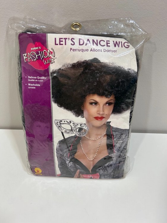 Lets Dance Wig Black