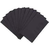 Jet Black Guest Towels 20ct