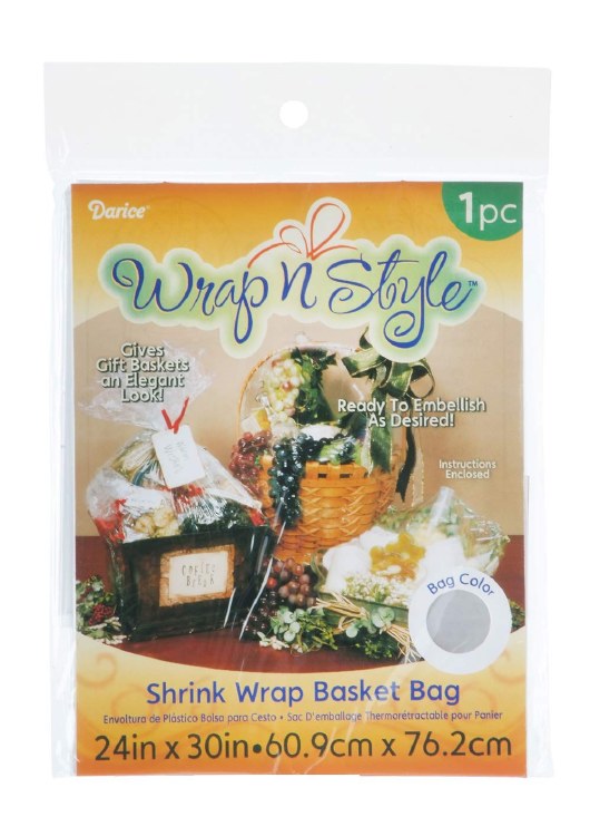 Clear Basket Skrink Med