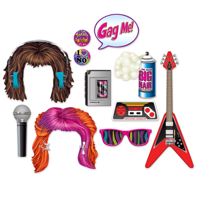 80's Photo Props