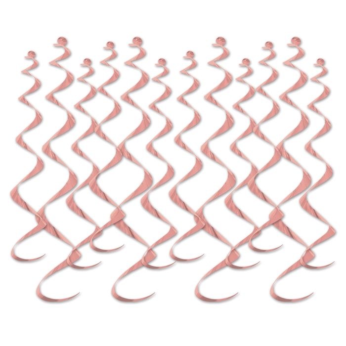 Twirly Whirls Rose Gold