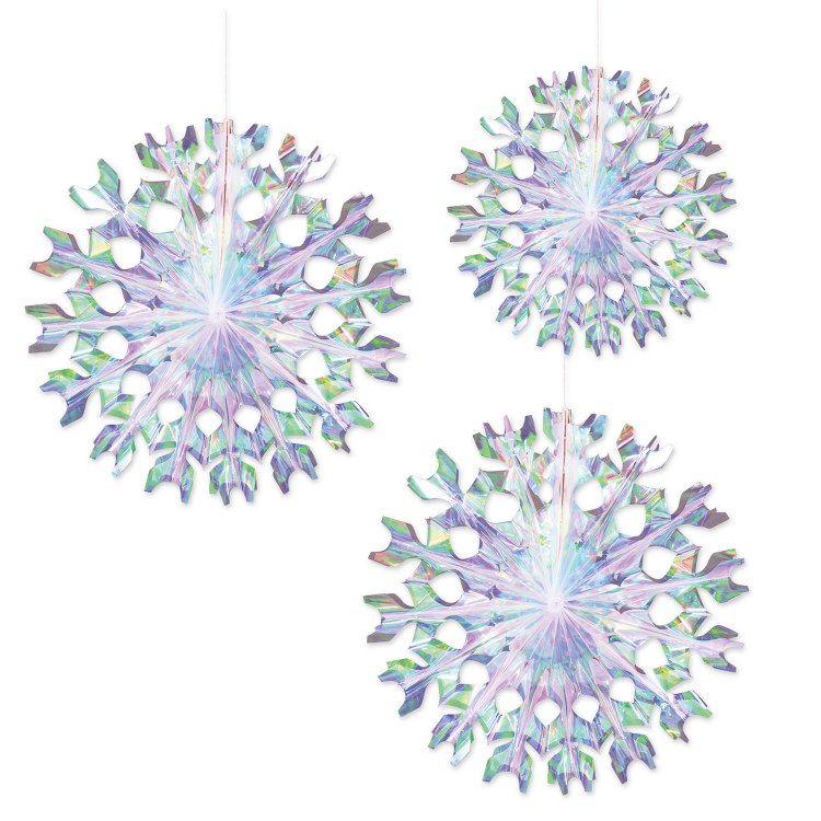 Fans Iridescent 3pk