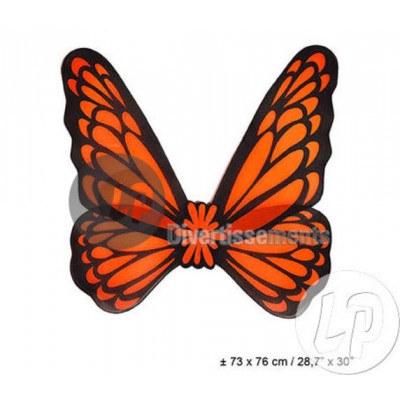 Wings Butterfly Orange/Black