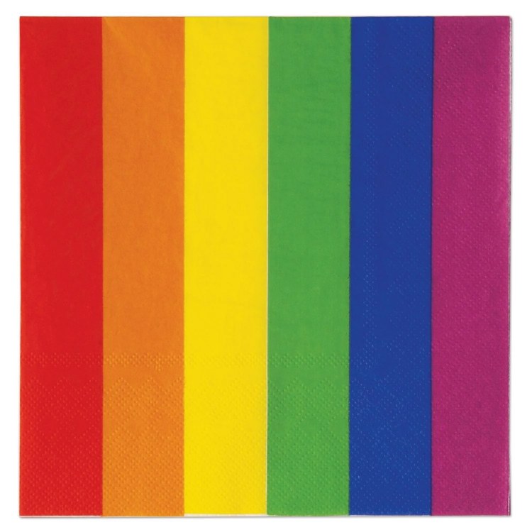 Rainbow Lunch Napkins