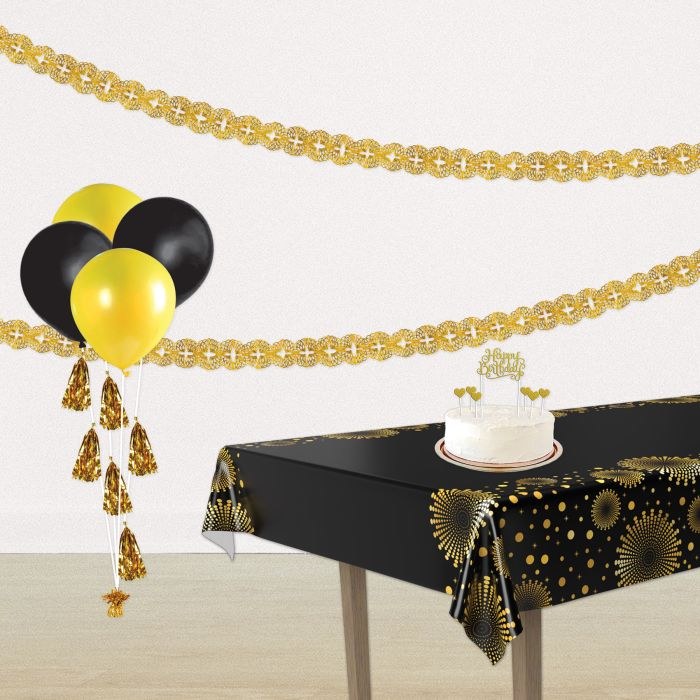 Garland Met Gold Filigree