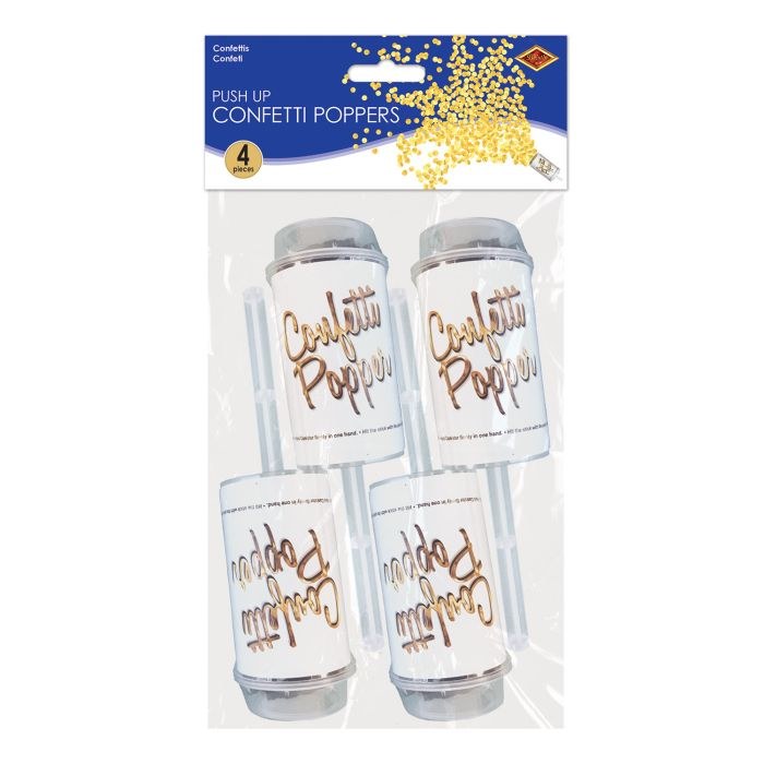 Push Up Confetti Poppers