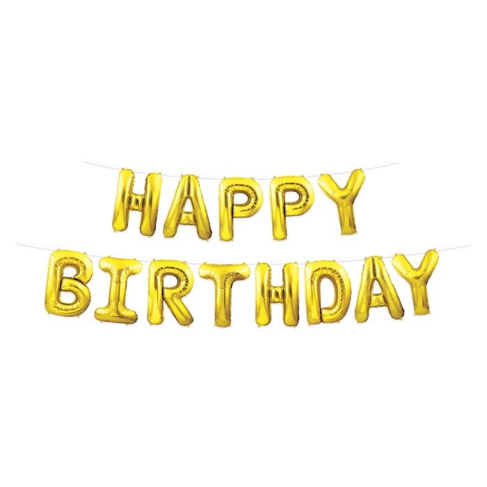 Banner Balloon HB Gold