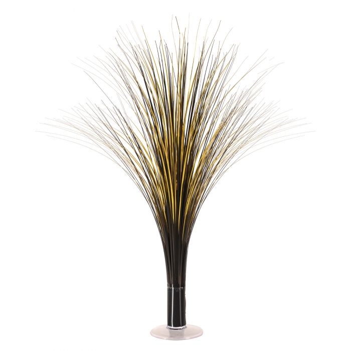 18" Spray Centerpiece Black/Gold