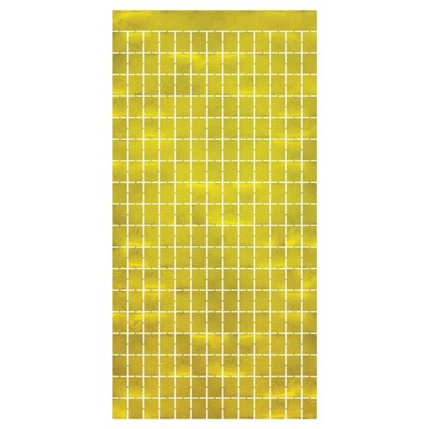 Curtain Door Foil Squares GD