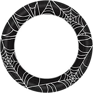 Spider Web Desert Plates ~ 6.75in / 40 Count
